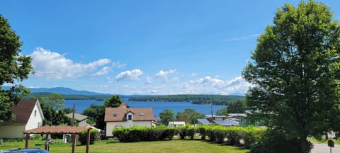 View from the front deck