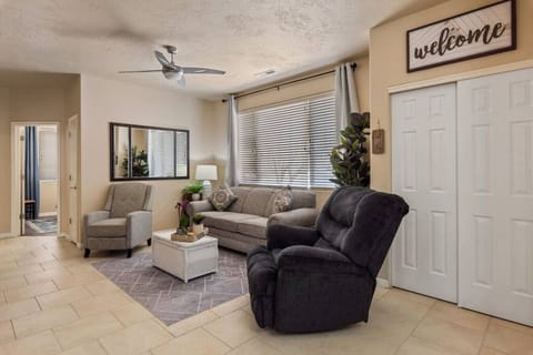 Comfortable living room seating
