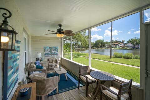Have coffee and tea in the morning in your porch.