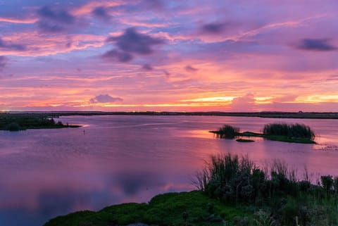 Sunsets like this come standard with your stay.