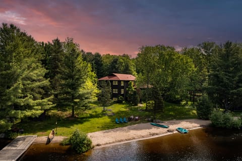 Front of property - evening/night