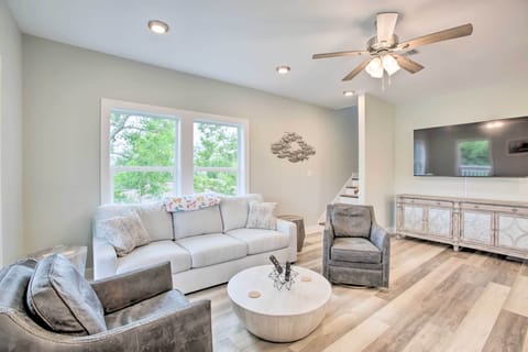 Waveland Vacation Rental | 4BR | 3BA | 1,800 Sq Ft | Stairs Required to Access