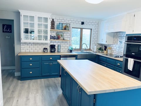 Kitchen big enough to dance and make memories 