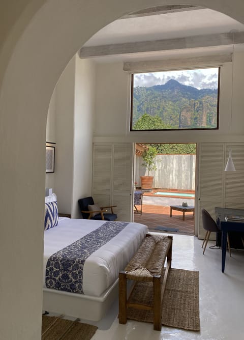 Panoramic Double Room, Terrace, Mountain View | Premium bedding, down comforters, Select Comfort beds, minibar