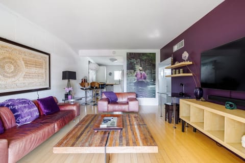 Living room with TV