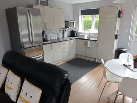 Apartment | Private kitchen | Fridge, microwave, stovetop, electric kettle