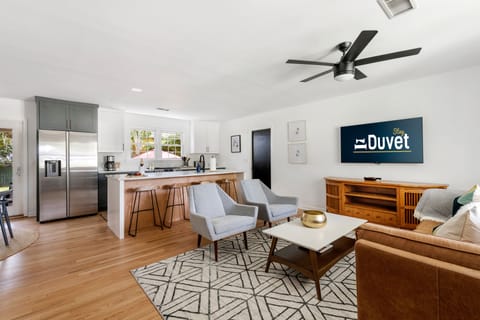 Open Concept Living Room and Kitchen