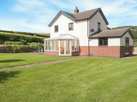 Exterior | Hill View Lodge - Mill Farm Holiday Cottages, Heyope, near Knighton