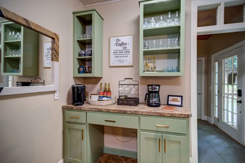 Wake up with a stocked coffee bar
