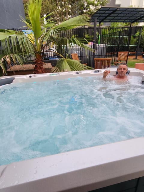 New Fun addition to Cool Change 10 person outdoor spa.

