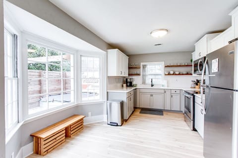 Our newly renovated kitchen.