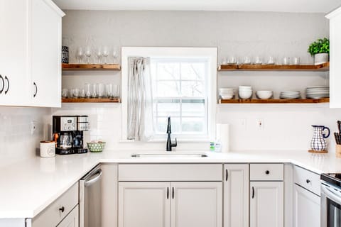 Newly renovated kitchen