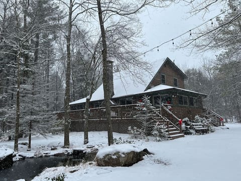 our winter wonderland cabin