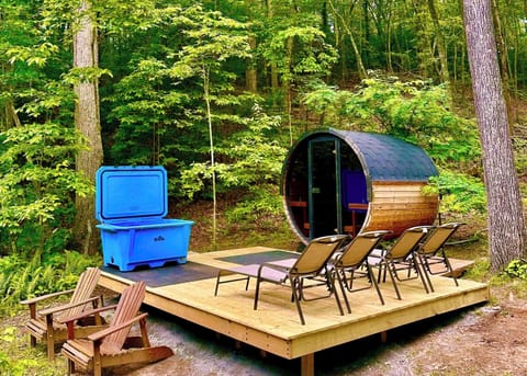 Brand new! Sauna and Cold Plunge experience, guided by Tom, a certified Thermalist Instructor.