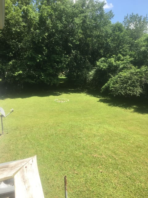 Large fenced in back yard.