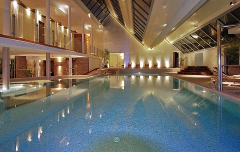 Indoor pool, 2 outdoor pools, pool umbrellas, sun loungers