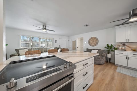 Open Kitchen/living room