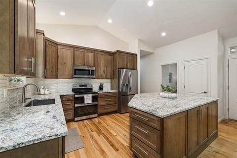 Newly remodeled kitchen