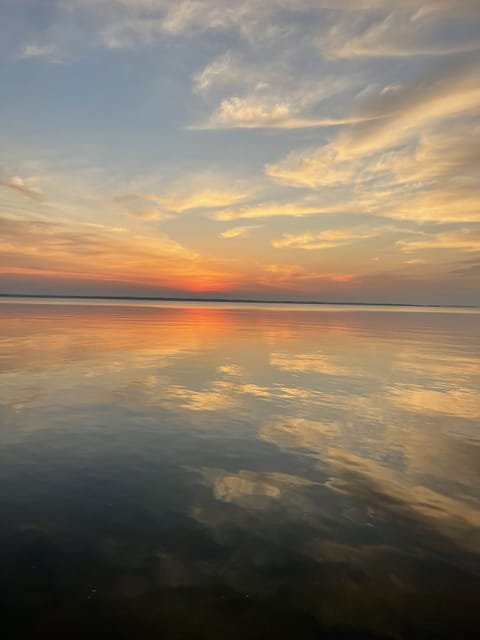 Watching sunrise