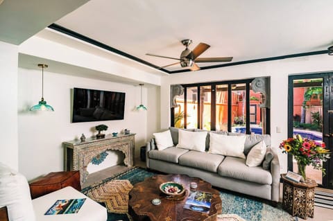 Fully renovated living room