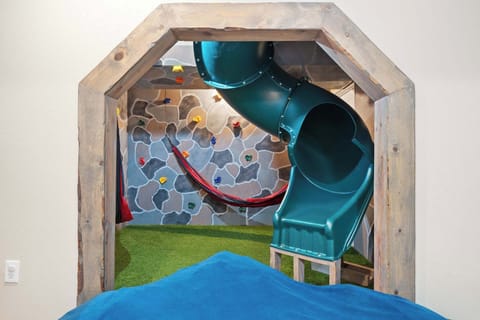This home has a fun Kid Cave for your enjoyment!