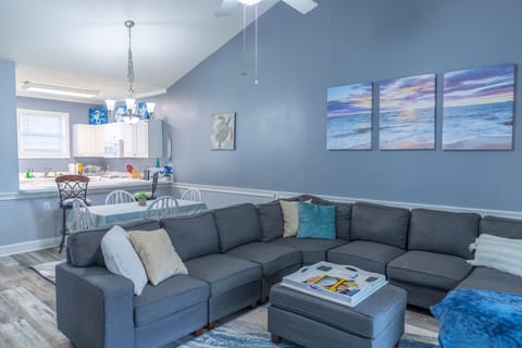 Perfect place to lounge and have movie nights!