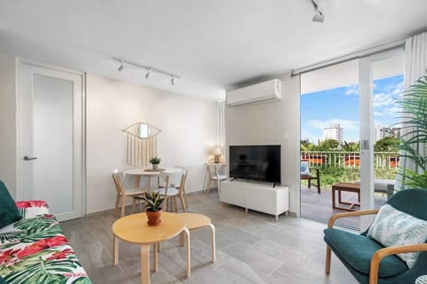 Lovely City and park views outside this home!