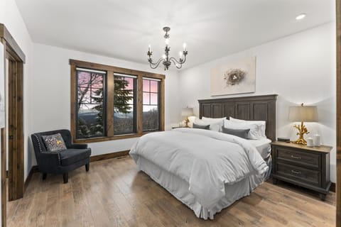 Sleep deeply in the peaceful and refreshing master suite.