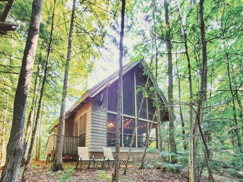 Secluded Serenity - A Hilltop Haven Overlooking the Creek, Offering Privacy