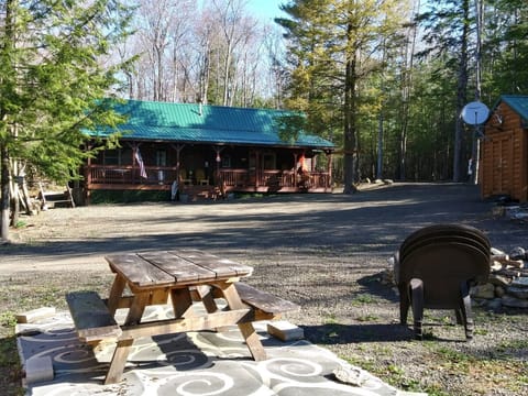 Log home and 10 acres + 790 acres of adjoining state land for you to enjoy!