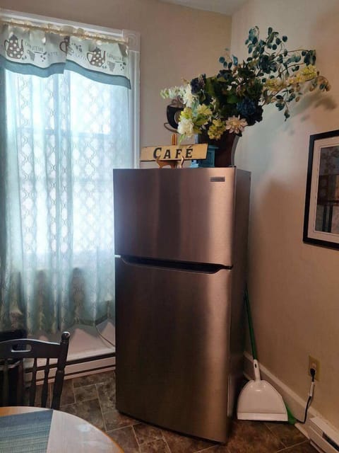 stainless steel refrigerator, freezer
