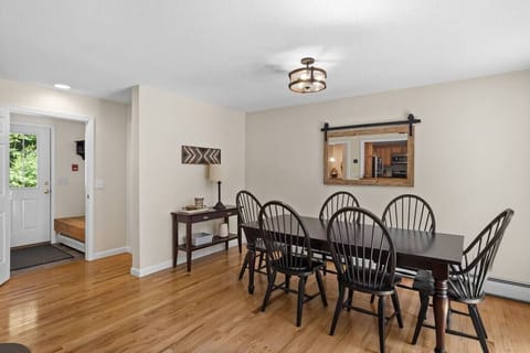 Dining room & mudroom entry.