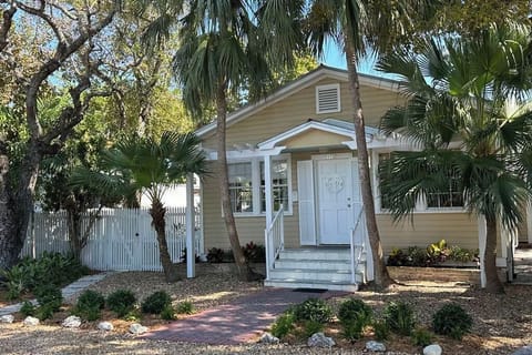 Lush tropical landscaping welcomes you to Private Haven.