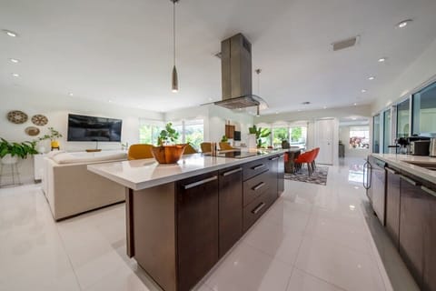 Cook up a storm in our modern kitchen, a perfect blend of functionality and style in the heart of Miami.