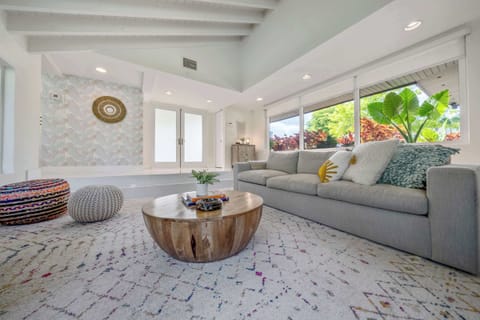 Relax in our spacious living room, a stylish and comfortable space perfect for unwinding or entertaining.