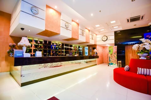 Lobby sitting area