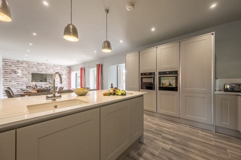 Ground floor: A well-equipped kitchen awaits