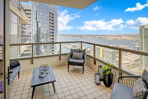 Balcony with Outdoor Seating