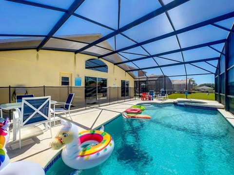 Relax and recharge with your own private pool and spa — the perfect spot to unwind.