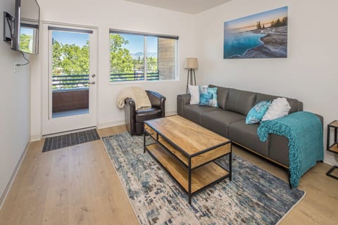 Enjoy the city views from the living room | Main Level