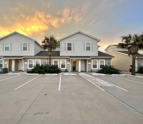 Family oriented area, no step entrance, two parking spaces in front of townhouse