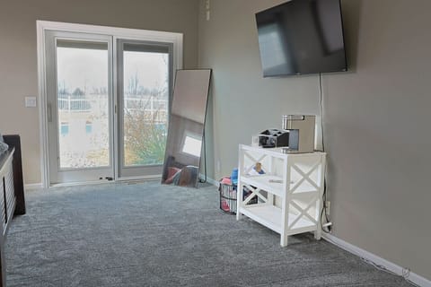 Main Level- Primary Bed, Coffee Station