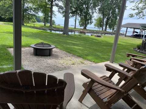 View from first floor walk-out