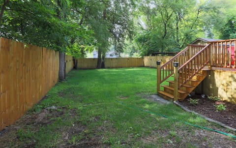 6' Privacy Fenced in Backyard