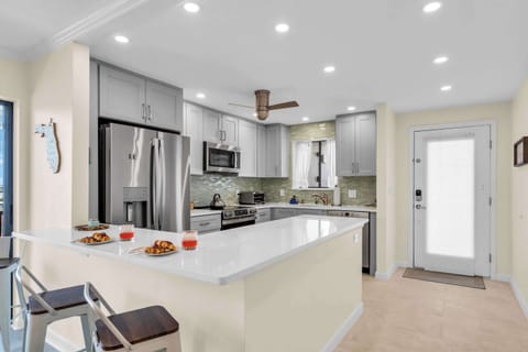 Newly remodeled kitchen