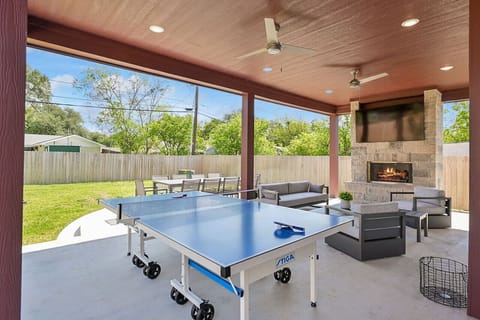 Tons of entertainment awaits you and your guests in the back yard!