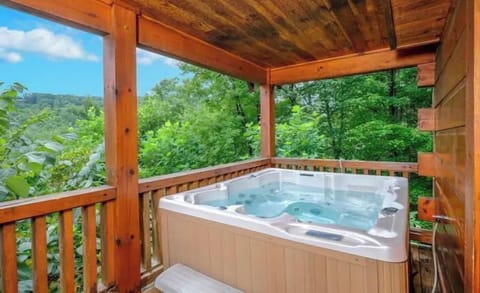 Nothing makes a stay better than a private hot tub overlooking the mountains!