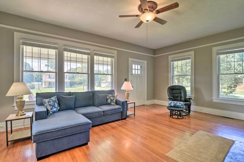 Glasgow Vacation Rental | 4BR | 2BA | 1,800 Sq Ft | Stairs Required to Access