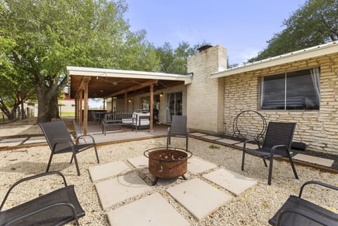 "Close to restaurants and stores, yet super secluded and cozy."