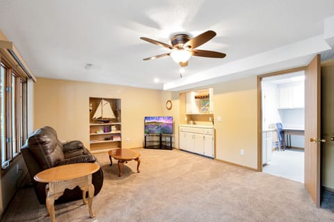 Laundry area available